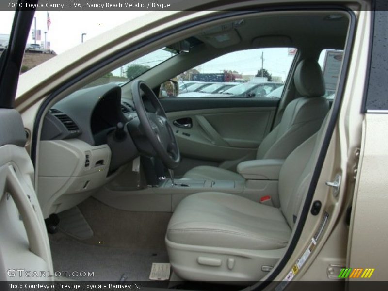 Sandy Beach Metallic / Bisque 2010 Toyota Camry LE V6