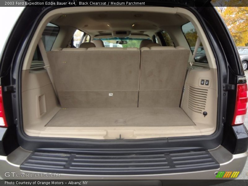Black Clearcoat / Medium Parchment 2003 Ford Expedition Eddie Bauer 4x4