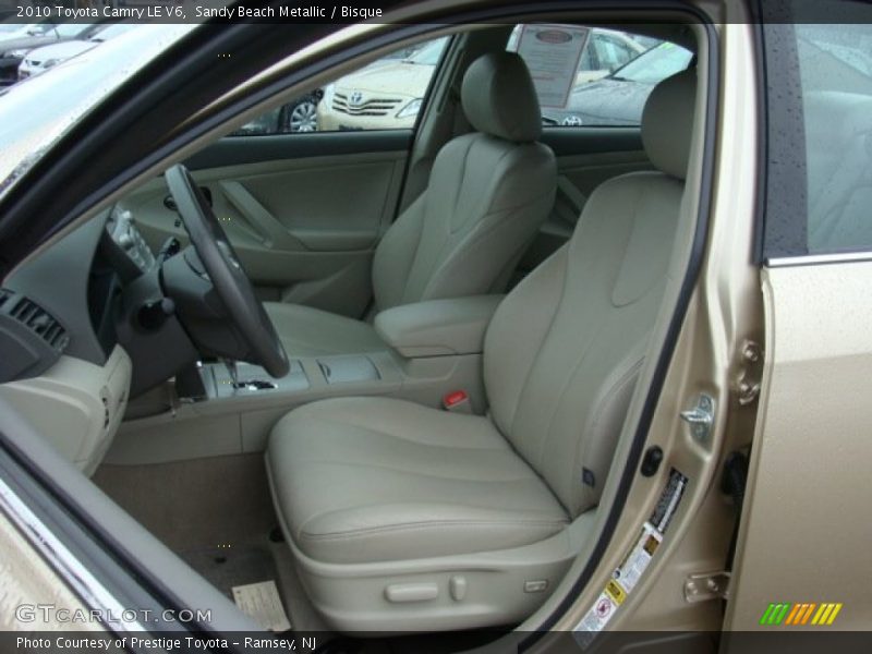 Sandy Beach Metallic / Bisque 2010 Toyota Camry LE V6