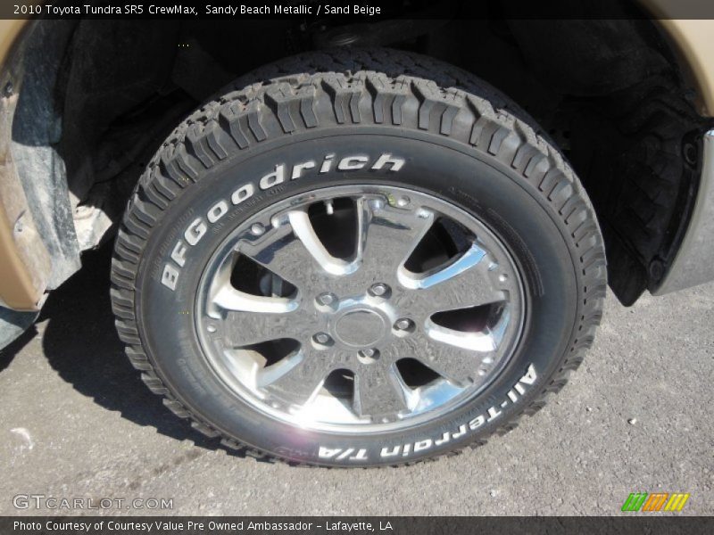 Sandy Beach Metallic / Sand Beige 2010 Toyota Tundra SR5 CrewMax