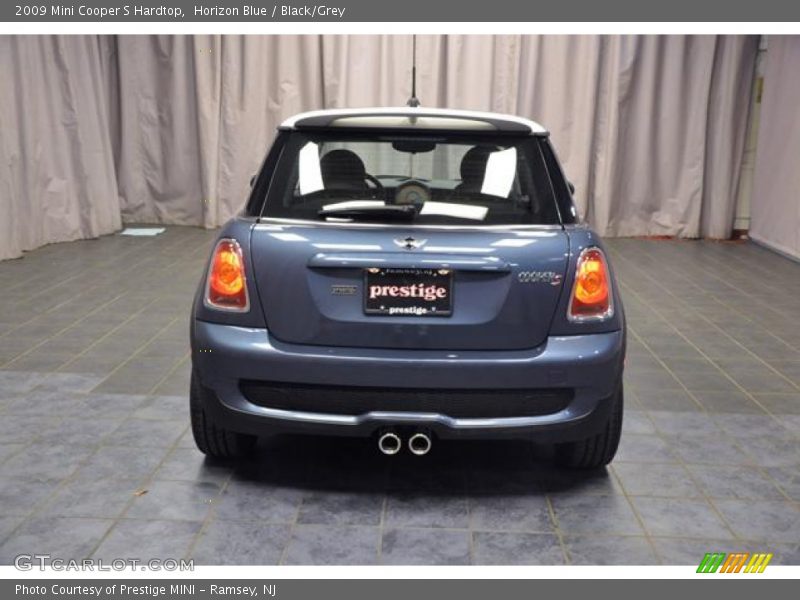 Horizon Blue / Black/Grey 2009 Mini Cooper S Hardtop
