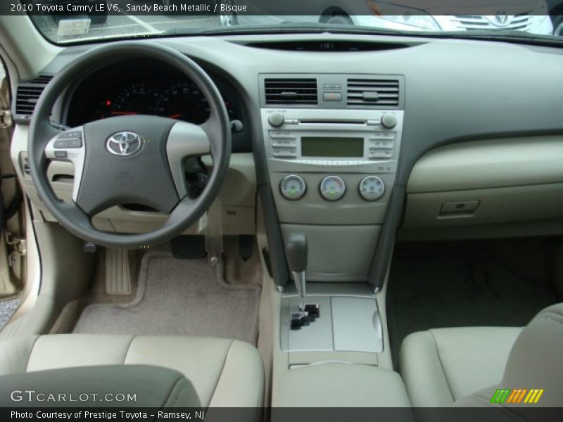 Sandy Beach Metallic / Bisque 2010 Toyota Camry LE V6