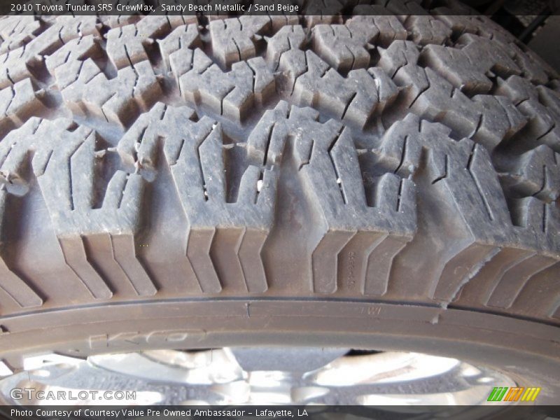 Sandy Beach Metallic / Sand Beige 2010 Toyota Tundra SR5 CrewMax