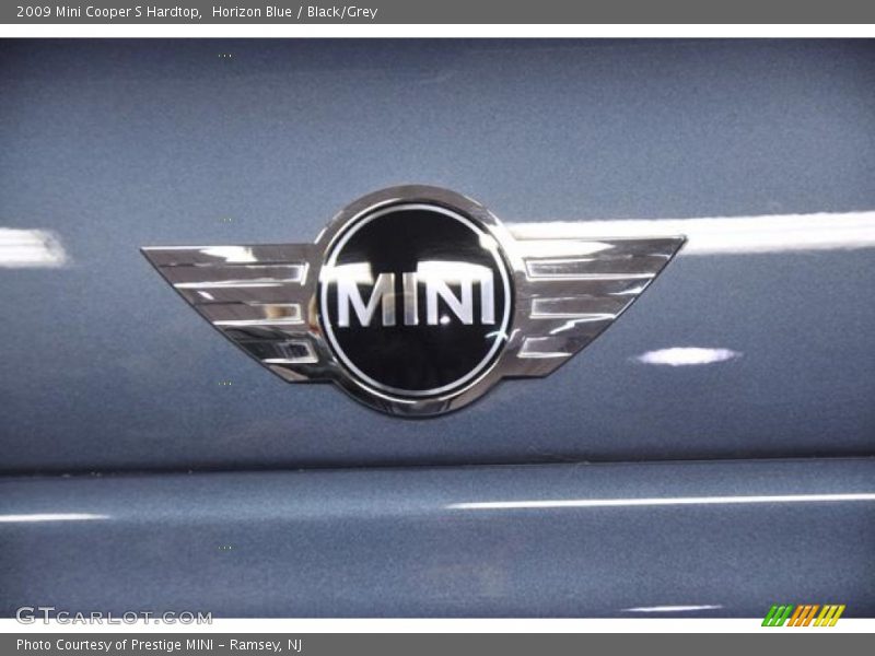 Horizon Blue / Black/Grey 2009 Mini Cooper S Hardtop
