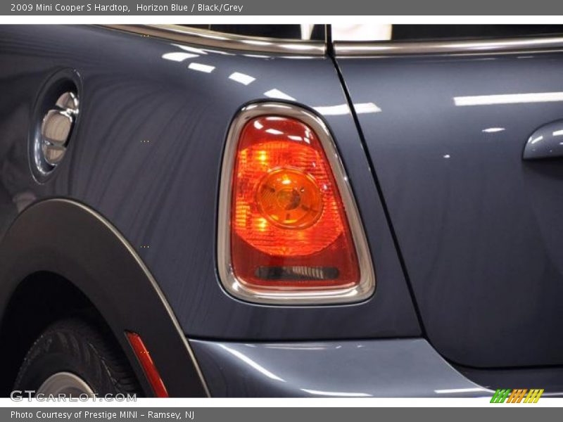Horizon Blue / Black/Grey 2009 Mini Cooper S Hardtop