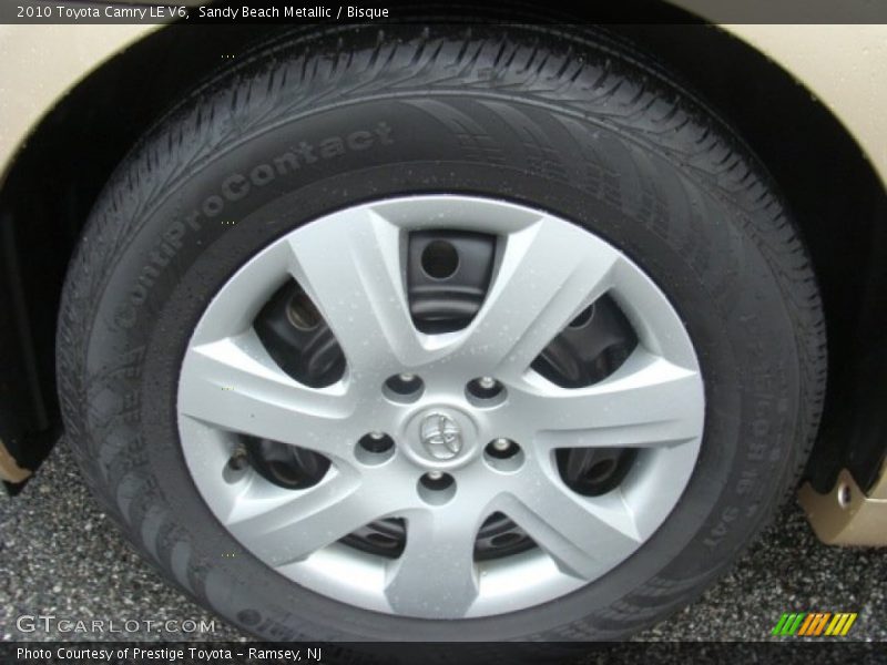 Sandy Beach Metallic / Bisque 2010 Toyota Camry LE V6