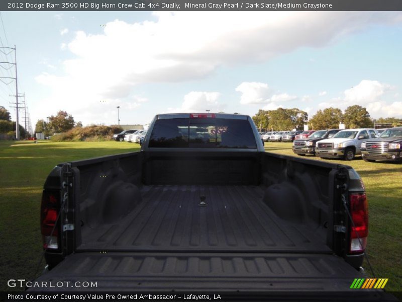 Mineral Gray Pearl / Dark Slate/Medium Graystone 2012 Dodge Ram 3500 HD Big Horn Crew Cab 4x4 Dually