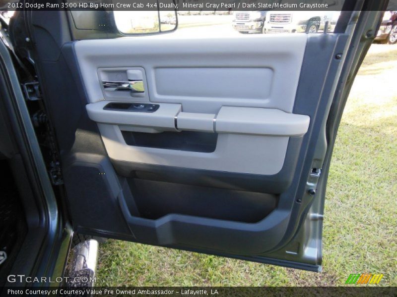Mineral Gray Pearl / Dark Slate/Medium Graystone 2012 Dodge Ram 3500 HD Big Horn Crew Cab 4x4 Dually