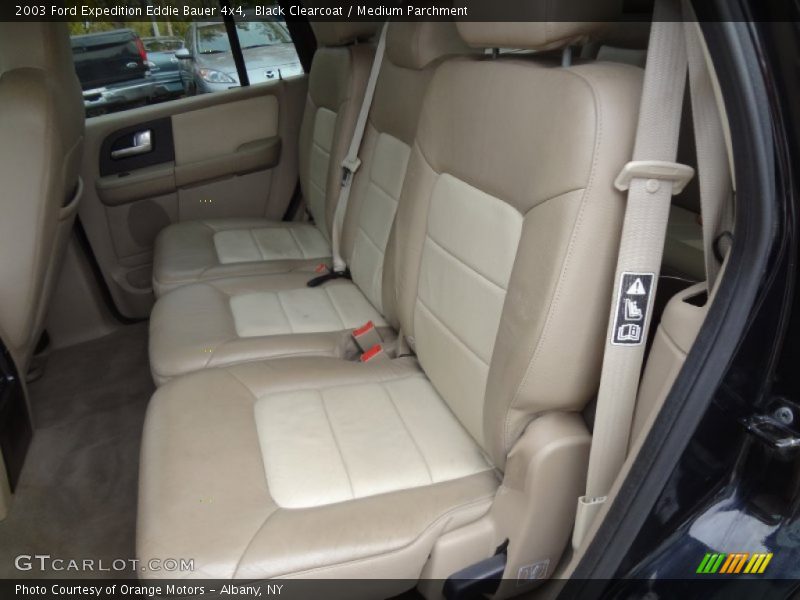 Black Clearcoat / Medium Parchment 2003 Ford Expedition Eddie Bauer 4x4