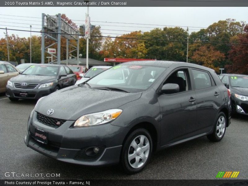 Magnetic Gray Metallic / Dark Charcoal 2010 Toyota Matrix S AWD
