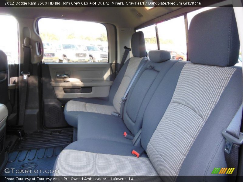 Mineral Gray Pearl / Dark Slate/Medium Graystone 2012 Dodge Ram 3500 HD Big Horn Crew Cab 4x4 Dually