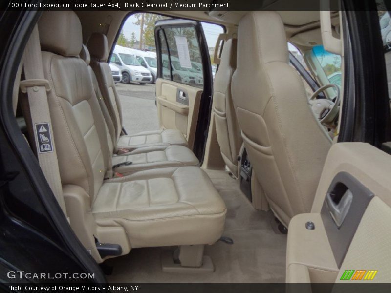 Black Clearcoat / Medium Parchment 2003 Ford Expedition Eddie Bauer 4x4