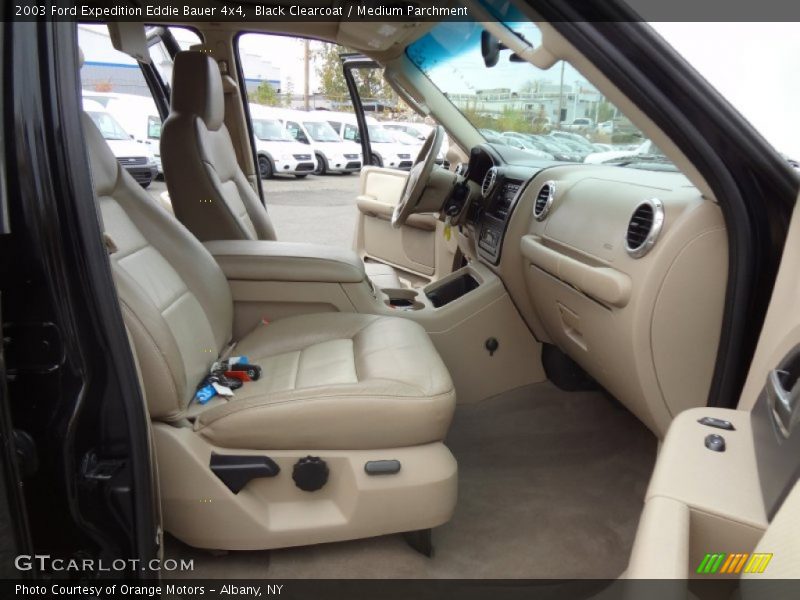 Black Clearcoat / Medium Parchment 2003 Ford Expedition Eddie Bauer 4x4
