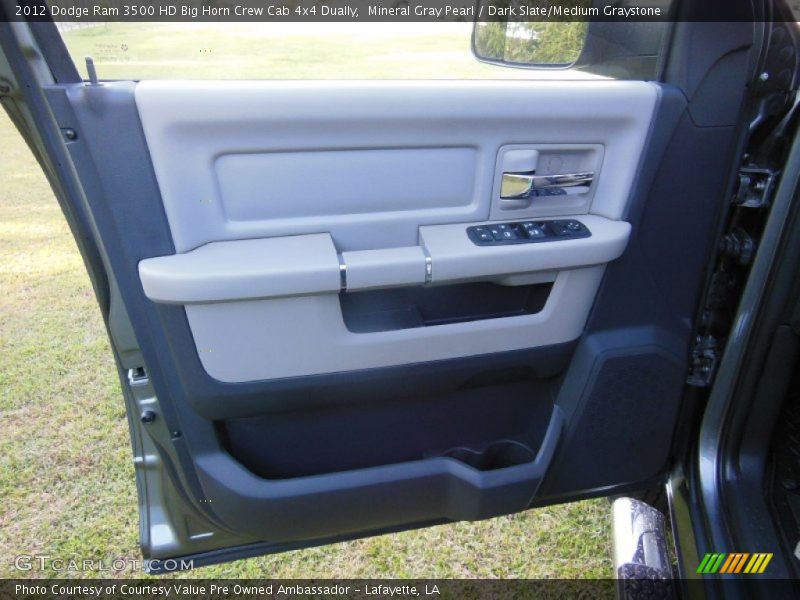 Mineral Gray Pearl / Dark Slate/Medium Graystone 2012 Dodge Ram 3500 HD Big Horn Crew Cab 4x4 Dually