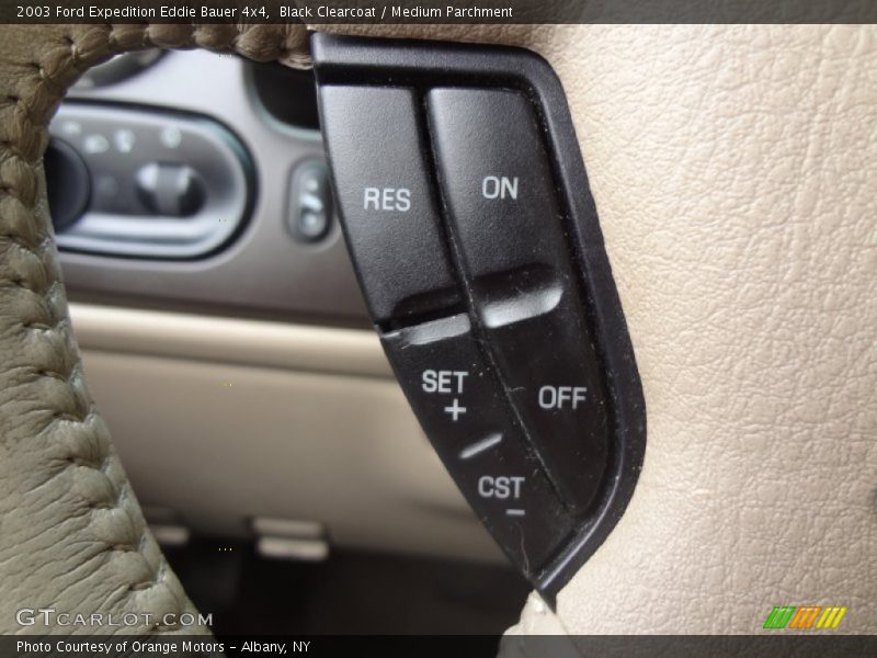Black Clearcoat / Medium Parchment 2003 Ford Expedition Eddie Bauer 4x4