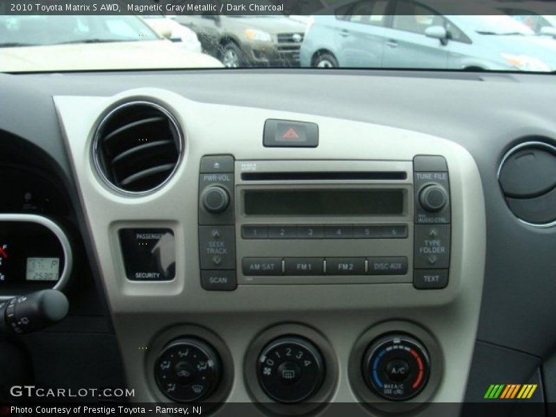 Magnetic Gray Metallic / Dark Charcoal 2010 Toyota Matrix S AWD