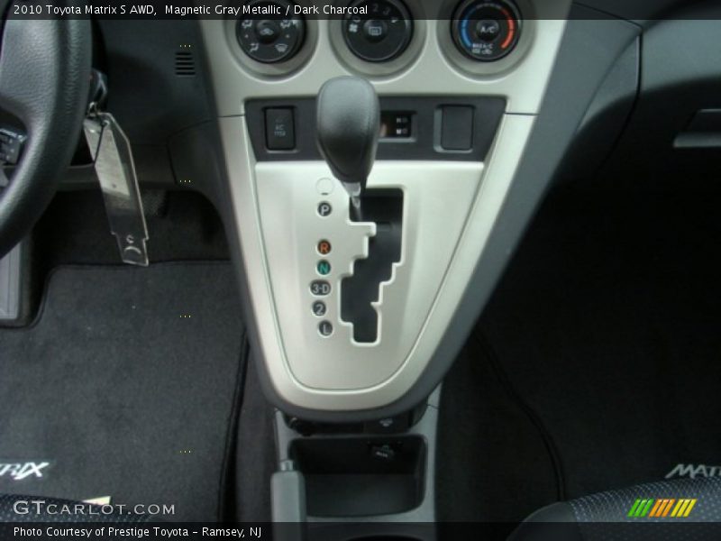 Magnetic Gray Metallic / Dark Charcoal 2010 Toyota Matrix S AWD