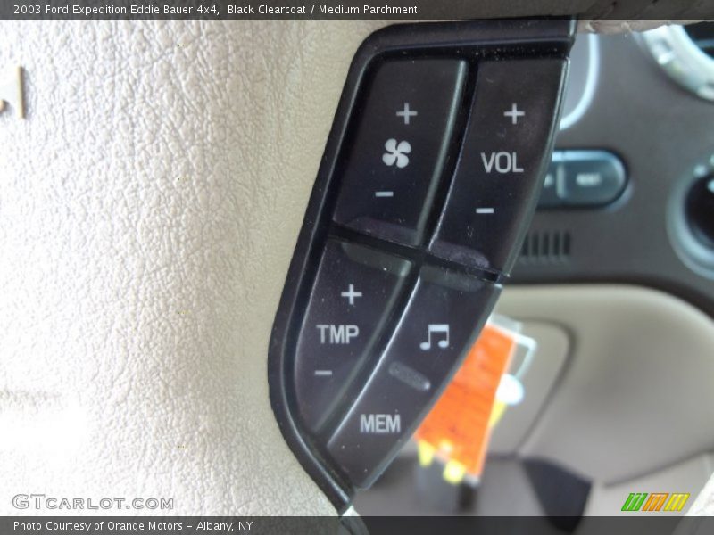 Black Clearcoat / Medium Parchment 2003 Ford Expedition Eddie Bauer 4x4