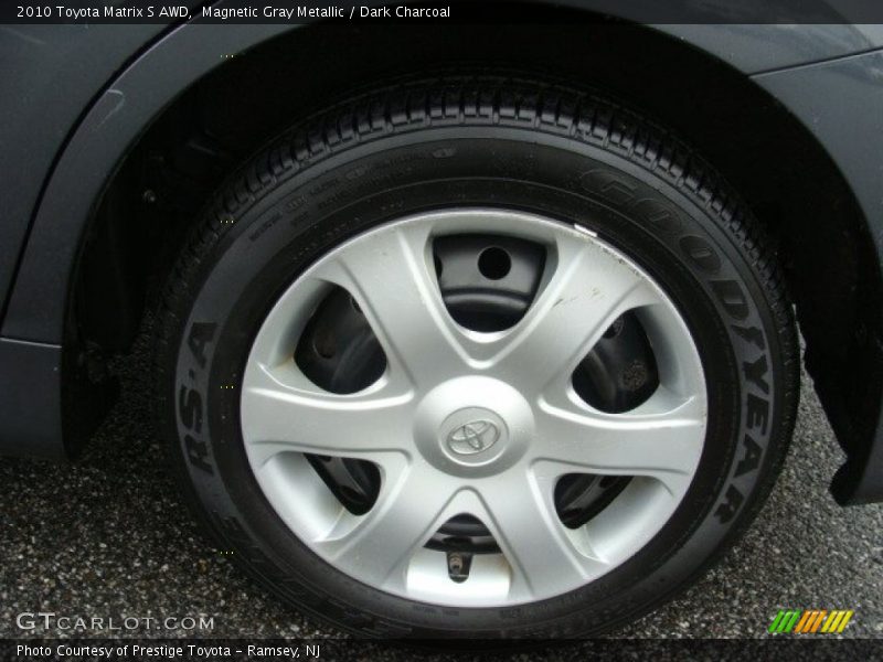 Magnetic Gray Metallic / Dark Charcoal 2010 Toyota Matrix S AWD