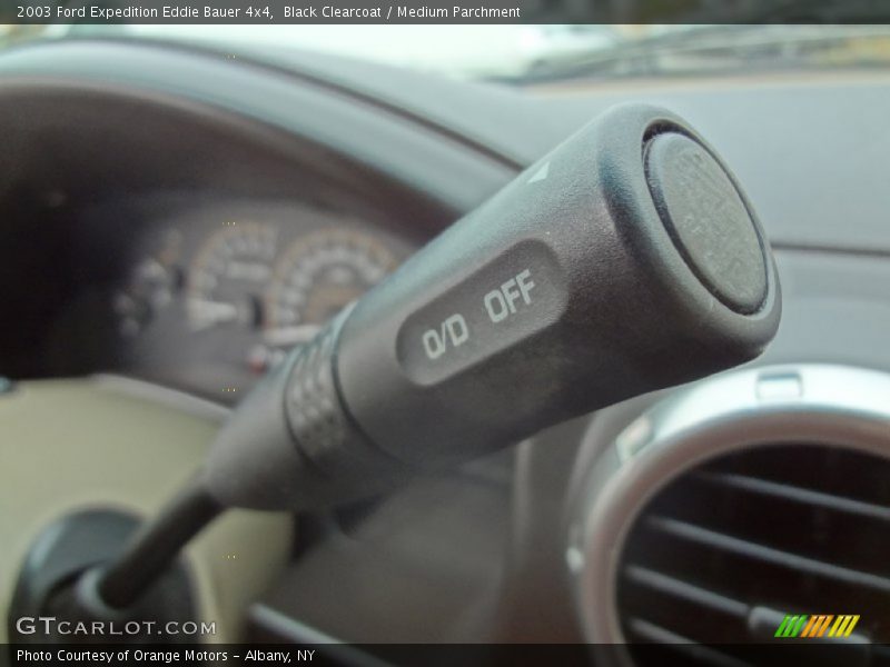 Black Clearcoat / Medium Parchment 2003 Ford Expedition Eddie Bauer 4x4