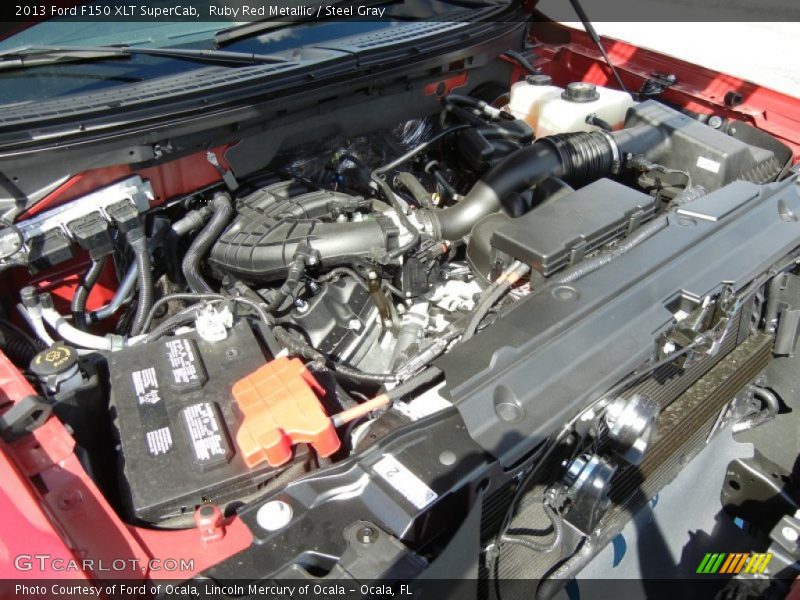  2013 F150 XLT SuperCab Engine - 3.7 Liter Flex-Fuel DOHC 24-Valve Ti-VCT V6