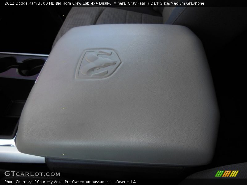 Mineral Gray Pearl / Dark Slate/Medium Graystone 2012 Dodge Ram 3500 HD Big Horn Crew Cab 4x4 Dually