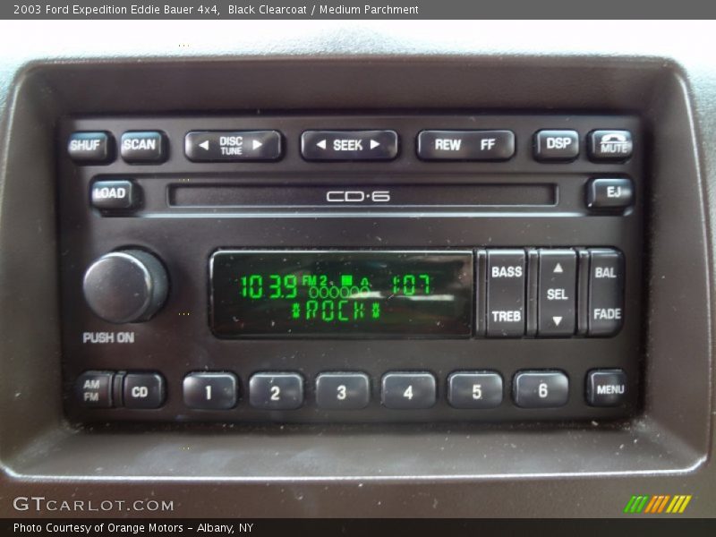 Black Clearcoat / Medium Parchment 2003 Ford Expedition Eddie Bauer 4x4