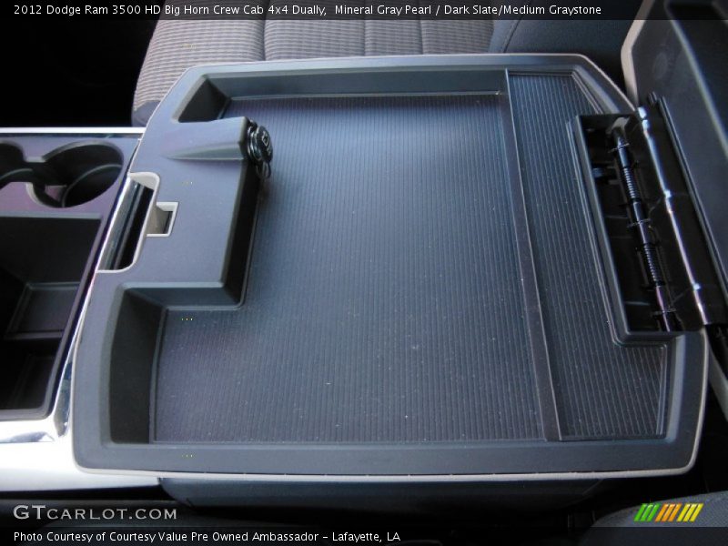 Mineral Gray Pearl / Dark Slate/Medium Graystone 2012 Dodge Ram 3500 HD Big Horn Crew Cab 4x4 Dually