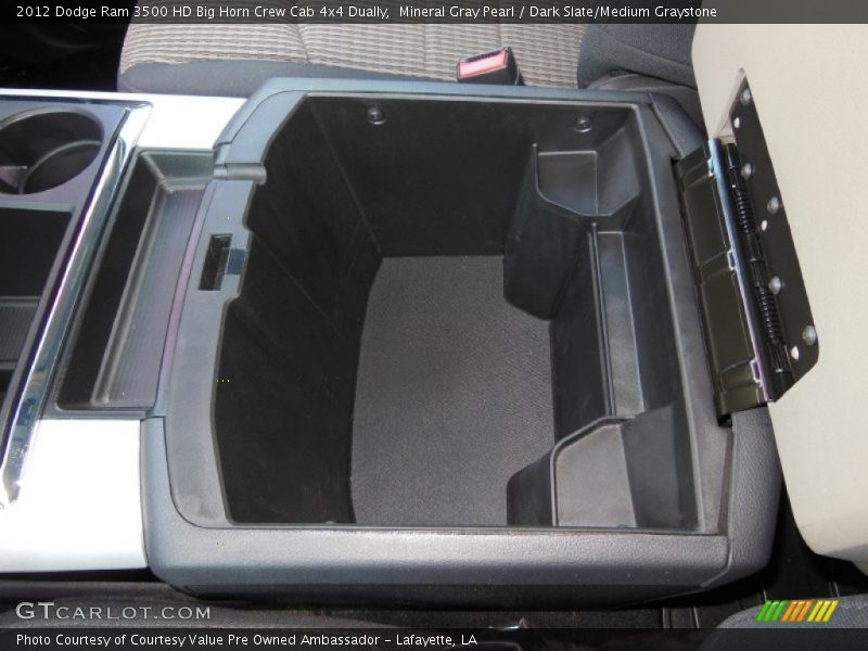 Mineral Gray Pearl / Dark Slate/Medium Graystone 2012 Dodge Ram 3500 HD Big Horn Crew Cab 4x4 Dually