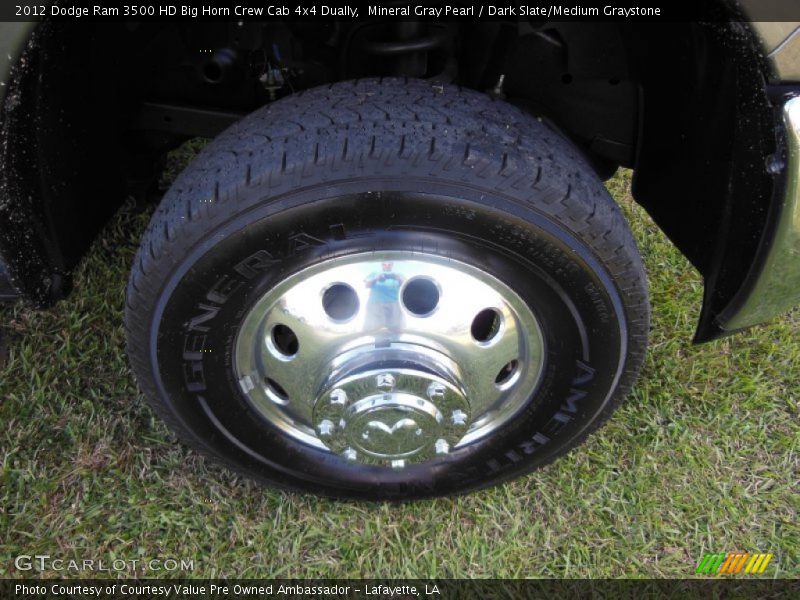 Mineral Gray Pearl / Dark Slate/Medium Graystone 2012 Dodge Ram 3500 HD Big Horn Crew Cab 4x4 Dually