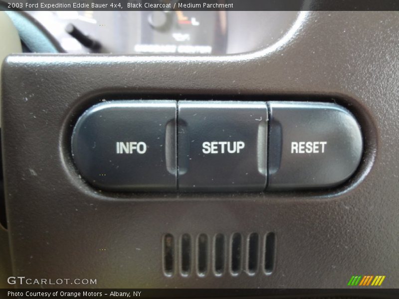 Black Clearcoat / Medium Parchment 2003 Ford Expedition Eddie Bauer 4x4