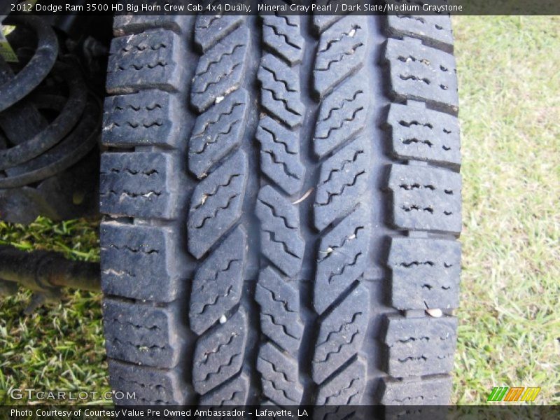 Mineral Gray Pearl / Dark Slate/Medium Graystone 2012 Dodge Ram 3500 HD Big Horn Crew Cab 4x4 Dually