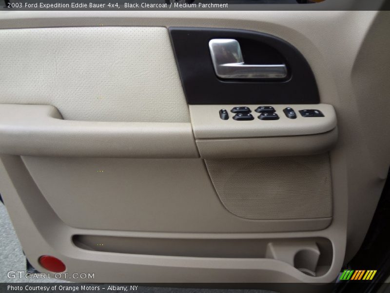 Black Clearcoat / Medium Parchment 2003 Ford Expedition Eddie Bauer 4x4