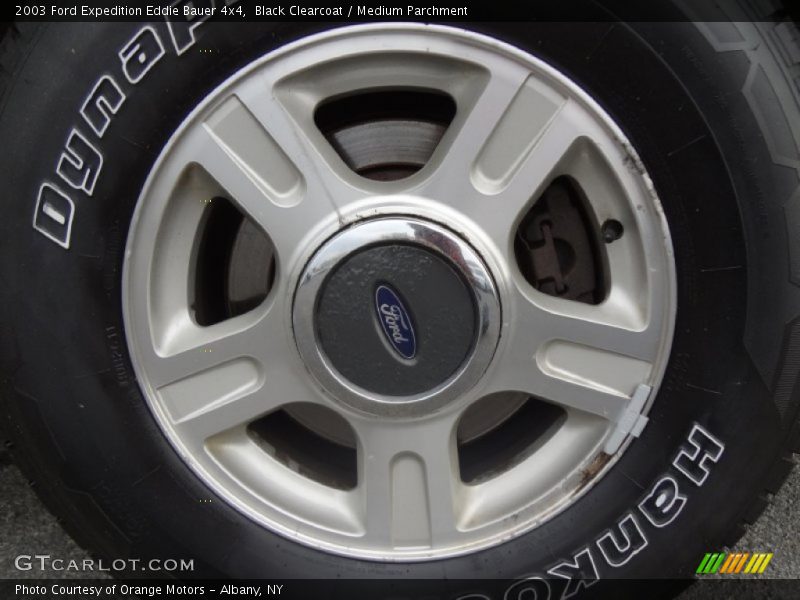 Black Clearcoat / Medium Parchment 2003 Ford Expedition Eddie Bauer 4x4