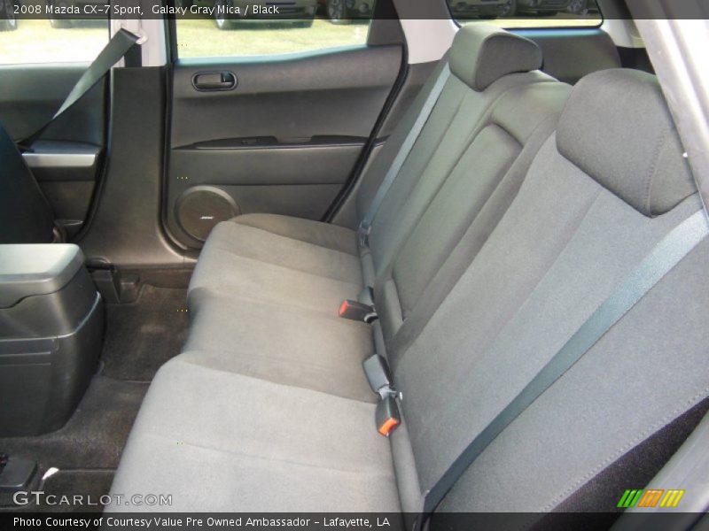 Galaxy Gray Mica / Black 2008 Mazda CX-7 Sport