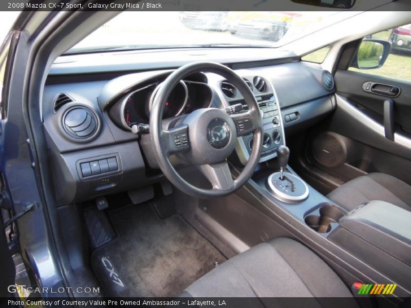 Galaxy Gray Mica / Black 2008 Mazda CX-7 Sport