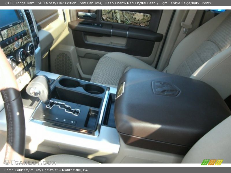 Deep Cherry Red Crystal Pearl / Light Pebble Beige/Bark Brown 2012 Dodge Ram 1500 Mossy Oak Edition Crew Cab 4x4