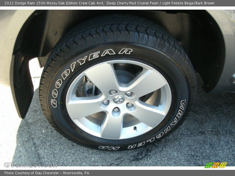 Deep Cherry Red Crystal Pearl / Light Pebble Beige/Bark Brown 2012 Dodge Ram 1500 Mossy Oak Edition Crew Cab 4x4