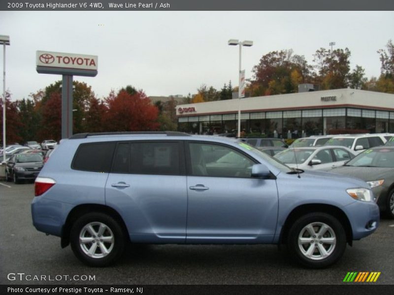 Wave Line Pearl / Ash 2009 Toyota Highlander V6 4WD