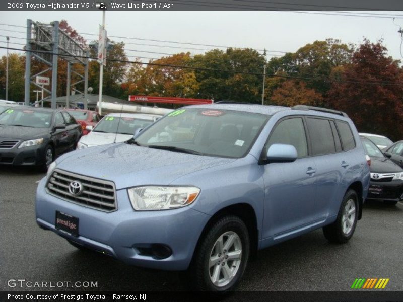Wave Line Pearl / Ash 2009 Toyota Highlander V6 4WD