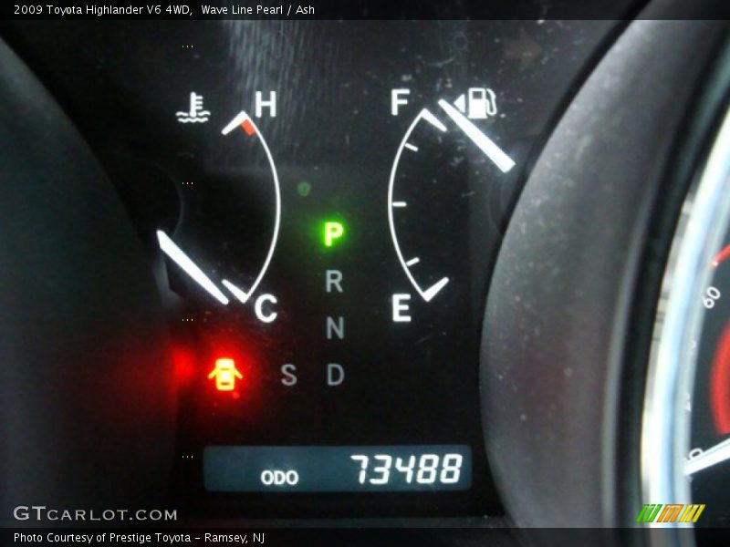 Wave Line Pearl / Ash 2009 Toyota Highlander V6 4WD