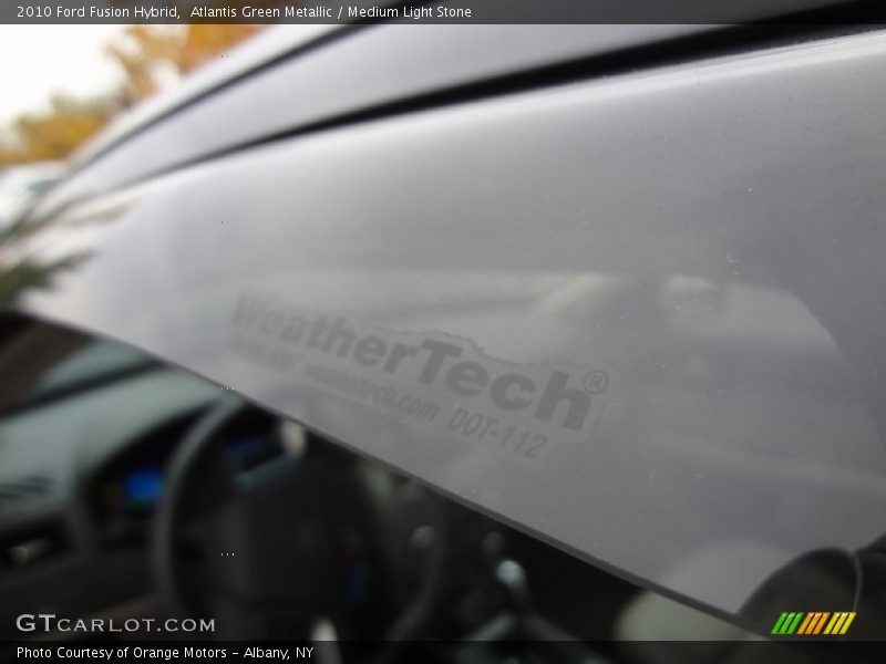 Atlantis Green Metallic / Medium Light Stone 2010 Ford Fusion Hybrid
