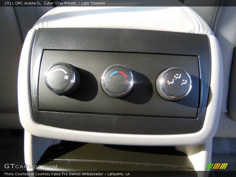 Cyber Gray Metallic / Light Titanium 2011 GMC Acadia SL