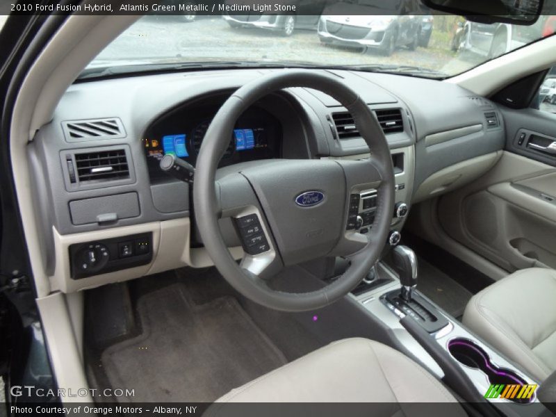 Medium Light Stone Interior - 2010 Fusion Hybrid 