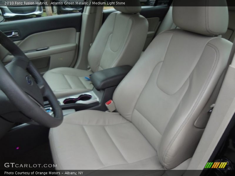 Front Seat of 2010 Fusion Hybrid