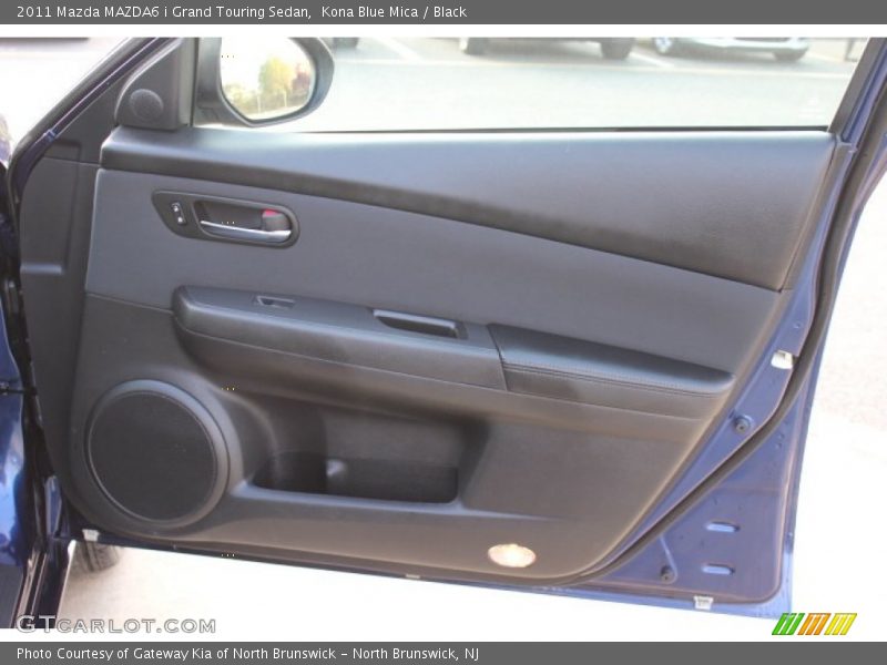 Kona Blue Mica / Black 2011 Mazda MAZDA6 i Grand Touring Sedan