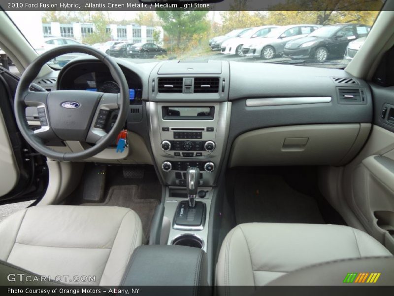 Dashboard of 2010 Fusion Hybrid