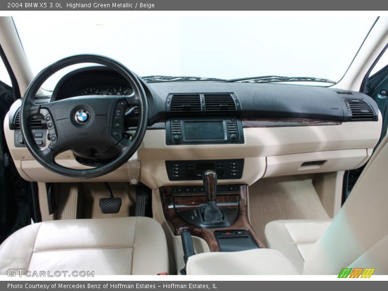 Highland Green Metallic / Beige 2004 BMW X5 3.0i