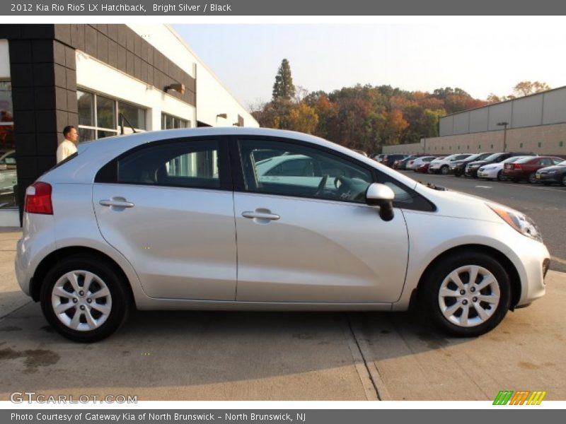 Bright Silver / Black 2012 Kia Rio Rio5 LX Hatchback