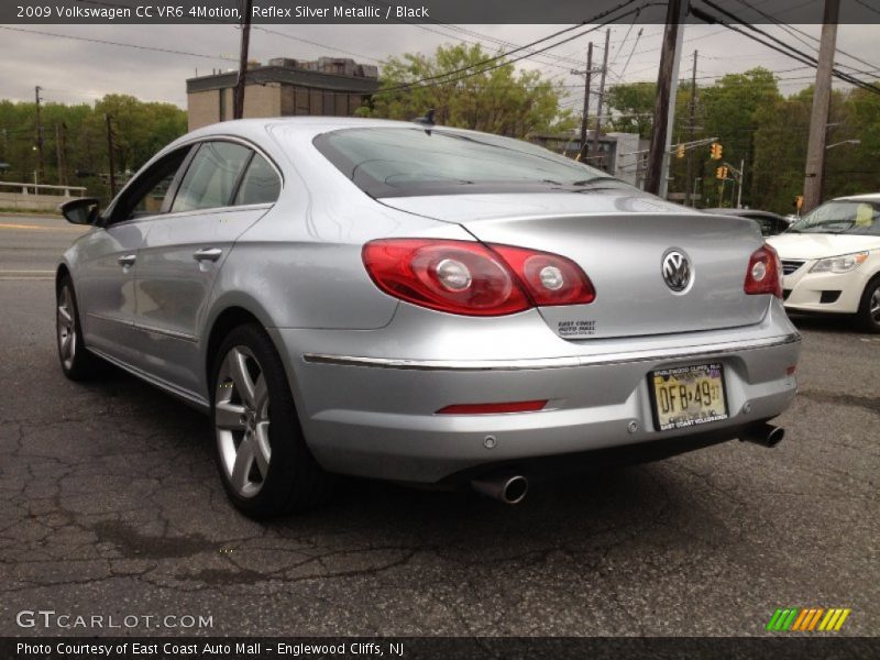 Reflex Silver Metallic / Black 2009 Volkswagen CC VR6 4Motion
